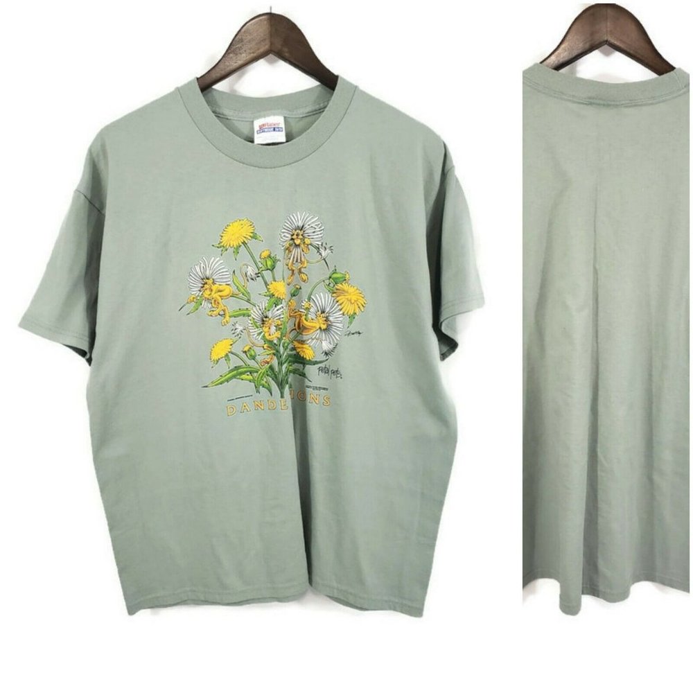 Hanes Heavyweight Vintage 1999 Petal Pets Shirt - Picture 1 of 7